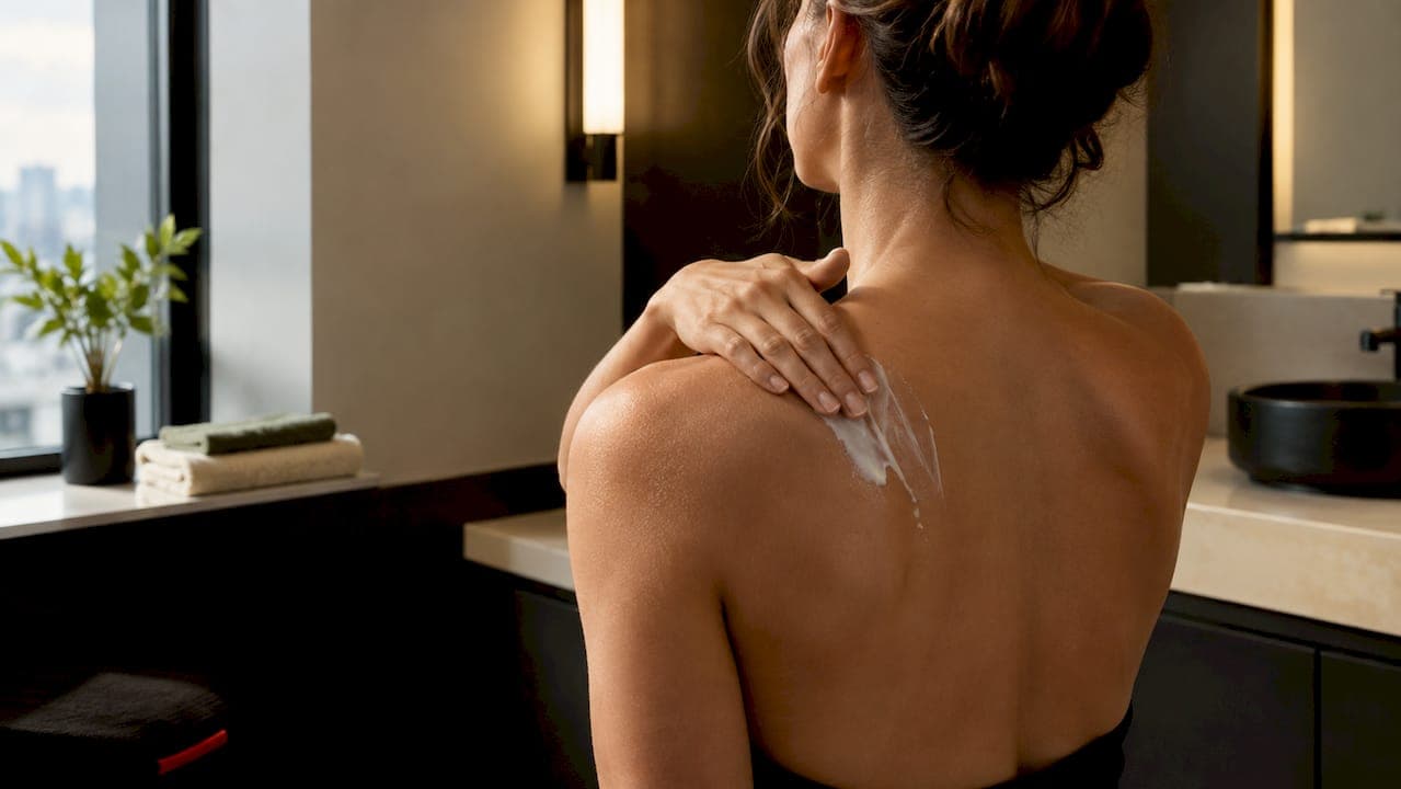 Safe with Benzoyl Peroxide: Body Butter for Back Acne